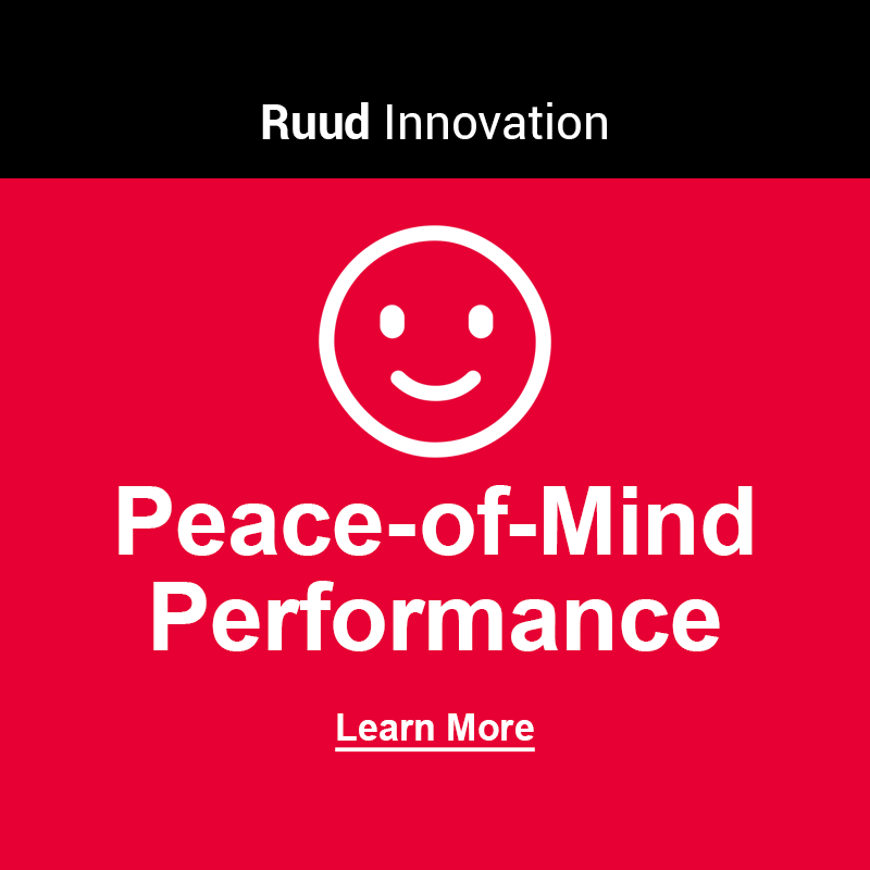 Ruud Heating and Air Conditioning - Peace of Mind