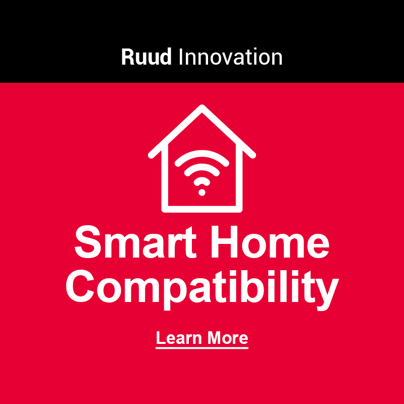 Ruud Heating and Air Conditioning - Smart Home Compatibility